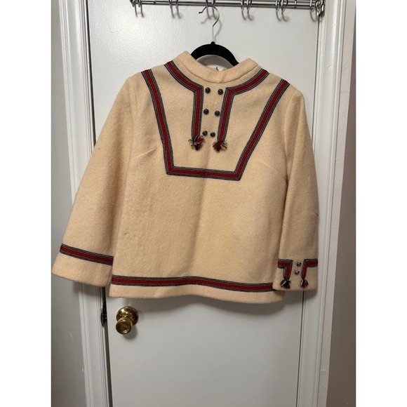 Firda Sweaters - Firda Clasp Virgin Wool Sweater Evebofoss Sandane Norway Vintage Nordic Sweater